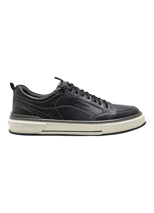 Democrata - Sapatênis Democrata Denim Foster Masculino Preto