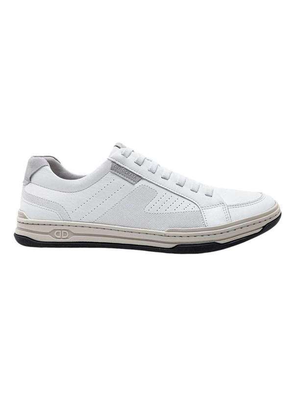Democrata - Sapatênis Democrata Denim Jay Masculino Branco