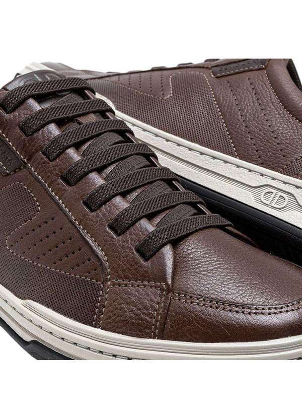 Democrata - Sapatênis Democrata Denim Jay Masculino Marrom 4