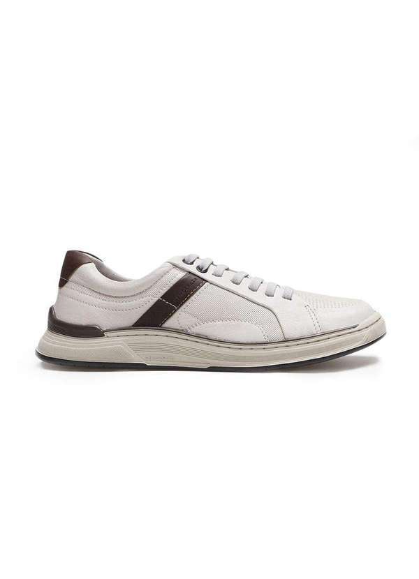 Democrata - Sapatênis Democrata Denim Loop Masculino Branco