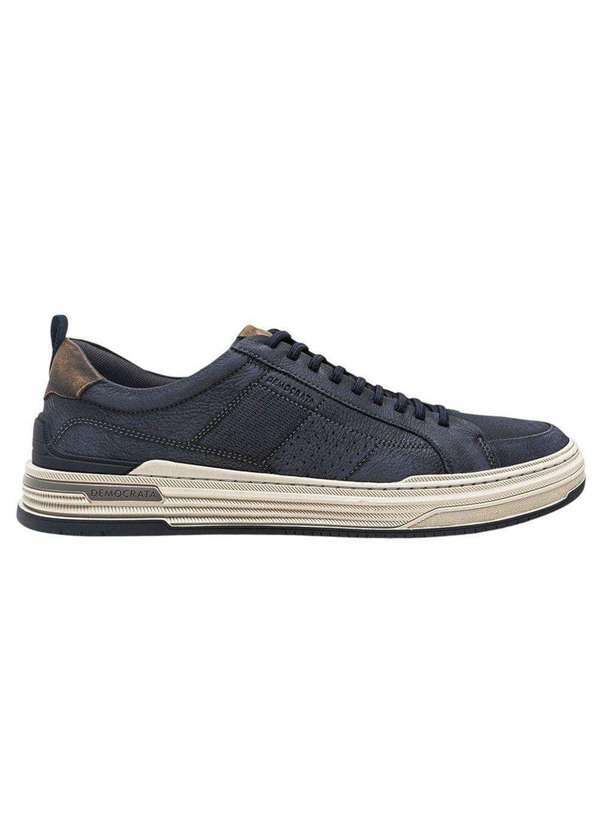 Democrata - Sapatênis Democrata Denim Mike Masculino Azul