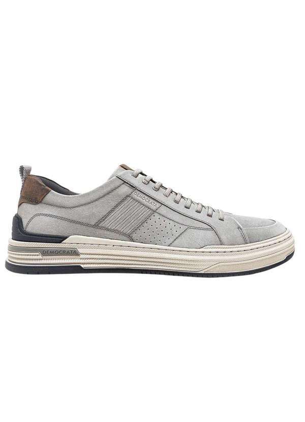 Democrata - Sapatênis Democrata Denim Mike Masculino Cinza
