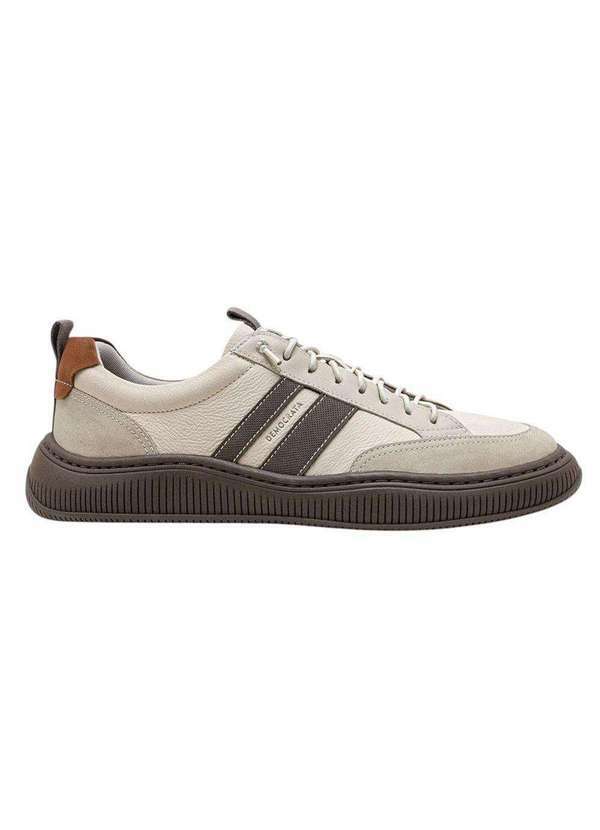 Democrata - Sapatênis Democrata Denim Vibe Masculino Bege
