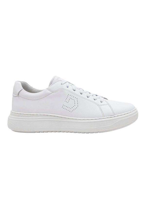 Democrata - Sapatênis Democrata Joe Ultra Light Masculino Branco
