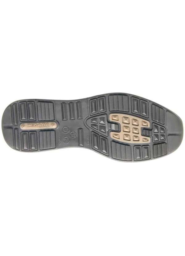 Pegada - Sapatênis Pegada Gold Masculino Marrom 4