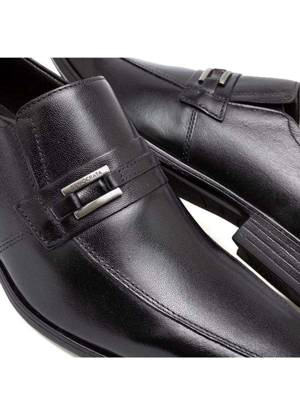 Democrata - Kit Sapato Democrata Metropolitan Prime Masculino e par de Meia Preto 4
