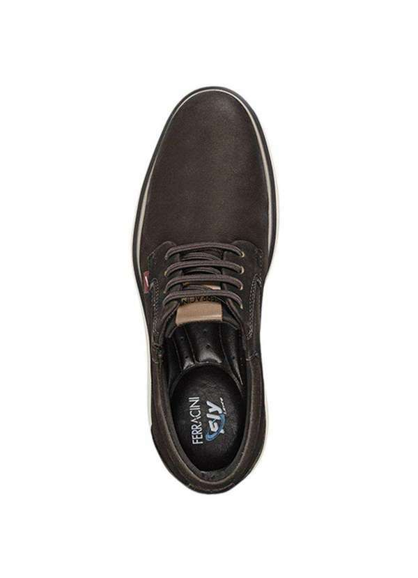 Ferracini - Kit Sapato Ferracini Full Rusti Masculino e Cinto Marrom 3