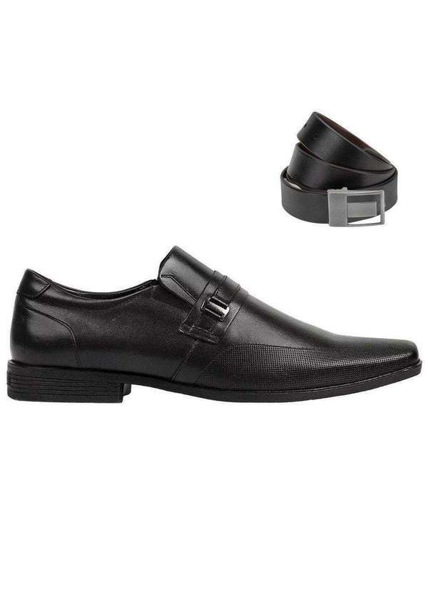 Ferracini - Kit Sapato Ferracini Liverpool Masculino e Cinto Preto