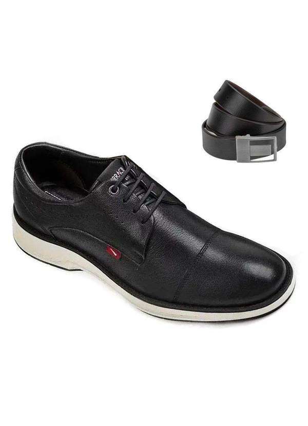 Ferracini - Kit Sapato Ferracini Sky Masculino e Cinto Preto