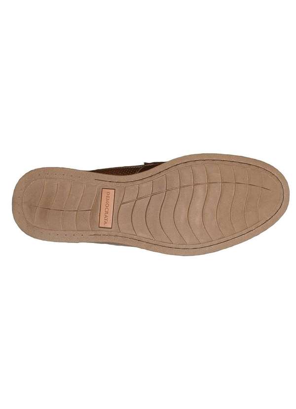 Democrata - Mocassim Democrata Denim Flow Masculino - Conhaque Marrom 4