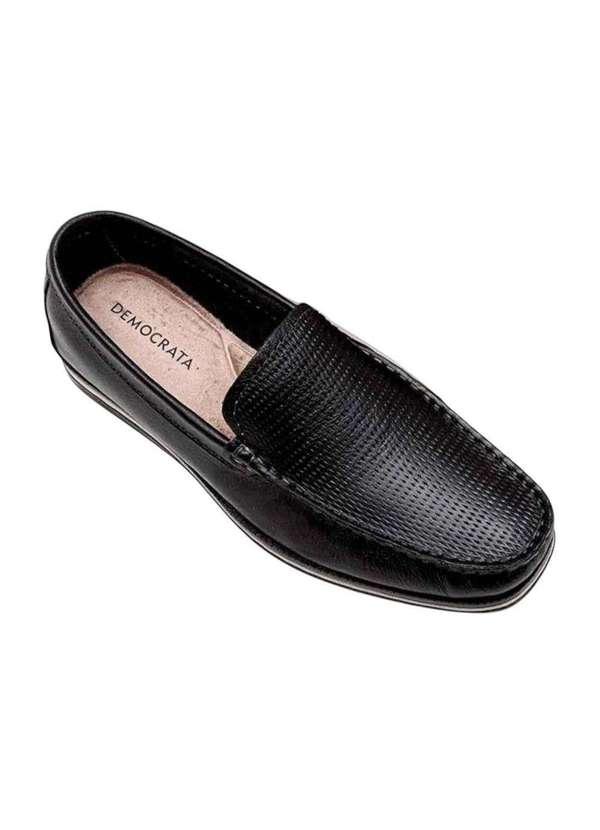 Democrata - Mocassim Democrata Denim Flow Masculino Preto