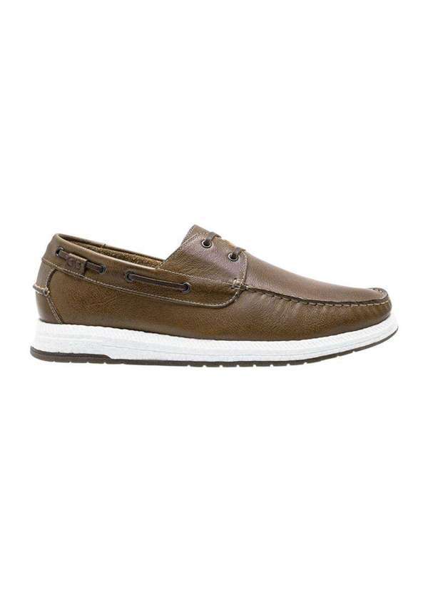 Democrata - Mocassim Democrata Easy Flop Pulse Masculino Marrom
