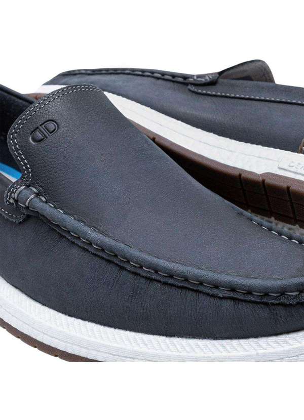 Democrata - Mocassim Democrata Easy Flop Pulse Masculino Azul 4