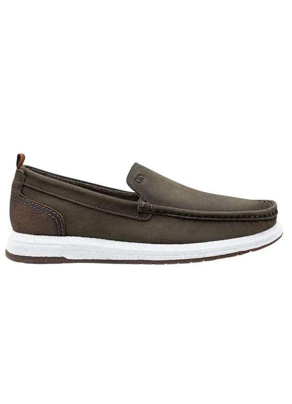 Democrata - Mocassim Democrata Easy Flop Pulse Masculino Cinza