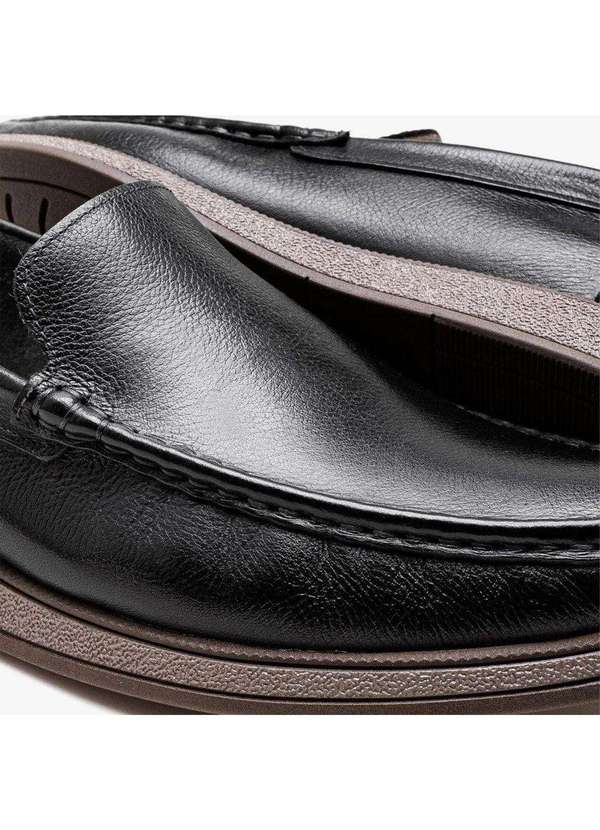 Democrata - Mocassim Democrata Nash Masculino Preto 3