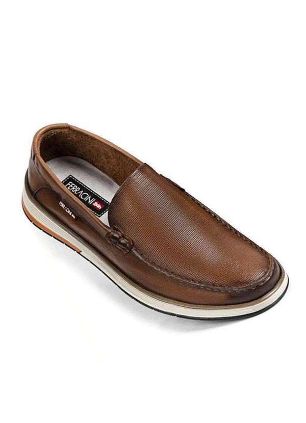 Ferracini - Mocassim Ferracini Clássico Ultra Summer Masculino Marrom