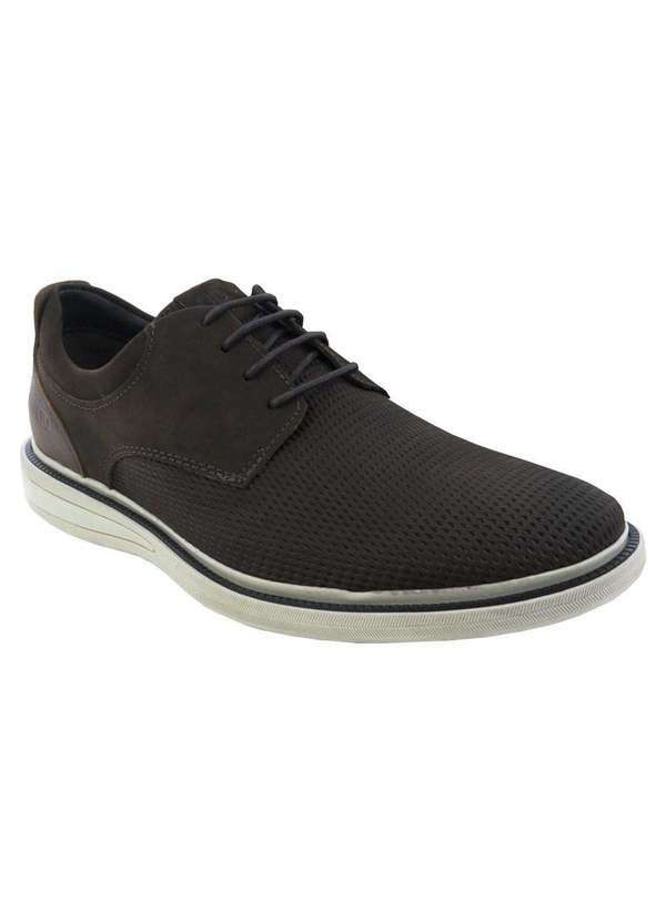 Democrata - Sapato Casual Democrata Metropolitan Bay Masculino - Marrom