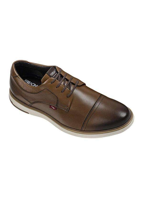 Ferracini - Sapato Casual Ferracini Cordoba Masculino - Marrom