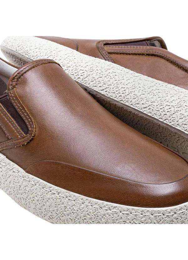 Democrata - Sapato Democrata Denim Bora Masculino Marrom 4