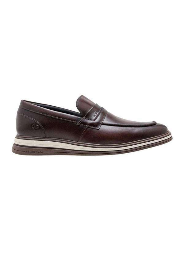 Democrata - Sapato Democrata Dune Hi-Soft 32 Masculino Marrom