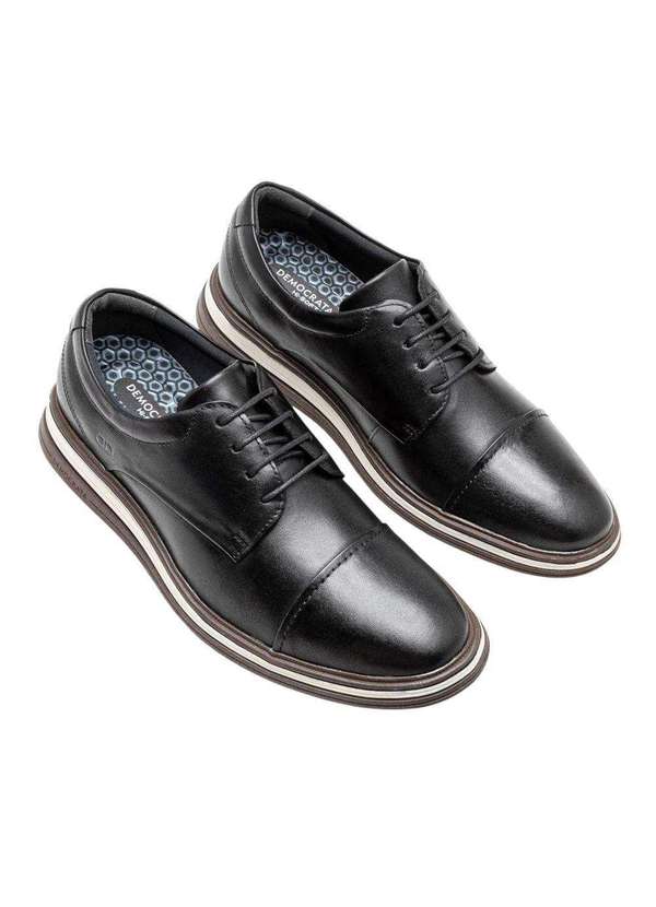 Democrata - Sapato Democrata Dune Masculino Preto 2