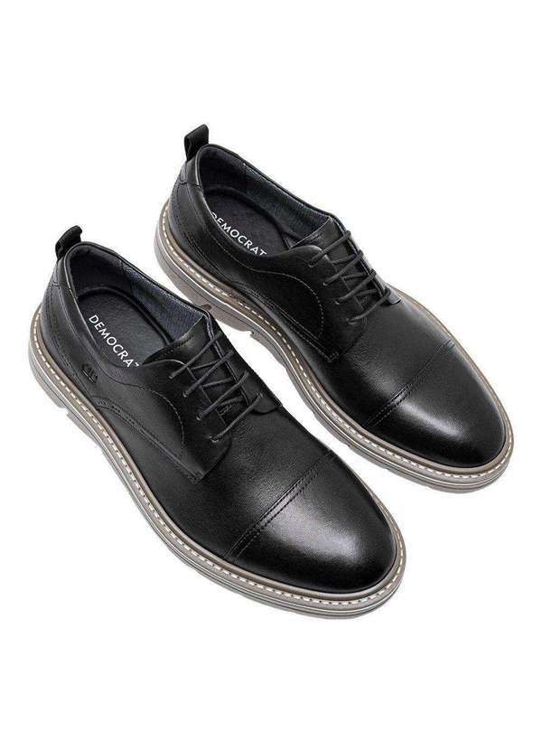 Democrata - Sapato Democrata Metropolitan Jeff Masculino Preto 2