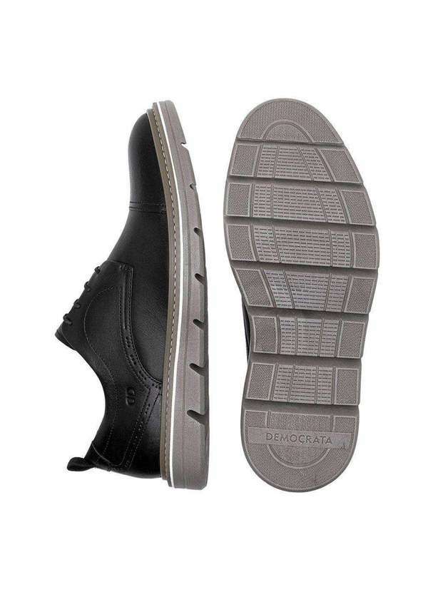 Democrata - Sapato Democrata Metropolitan Jeff Masculino Preto 3