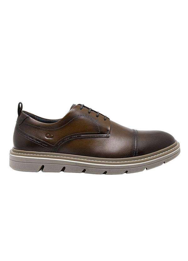 Democrata - Sapato Democrata Metropolitan Jeff Masculino Marrom