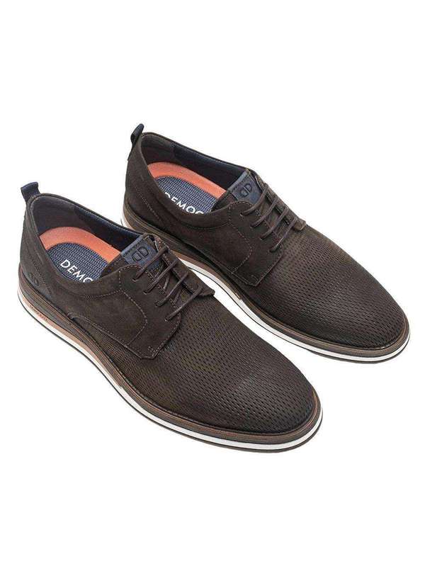Democrata - Sapato Democrata Metropolitan Masculino Marrom 2
