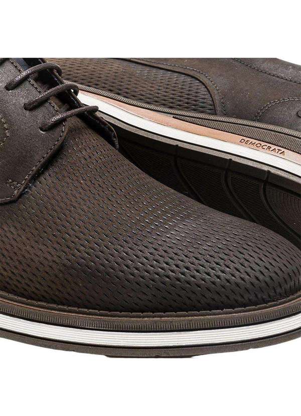 Democrata - Sapato Democrata Metropolitan Masculino Marrom 3
