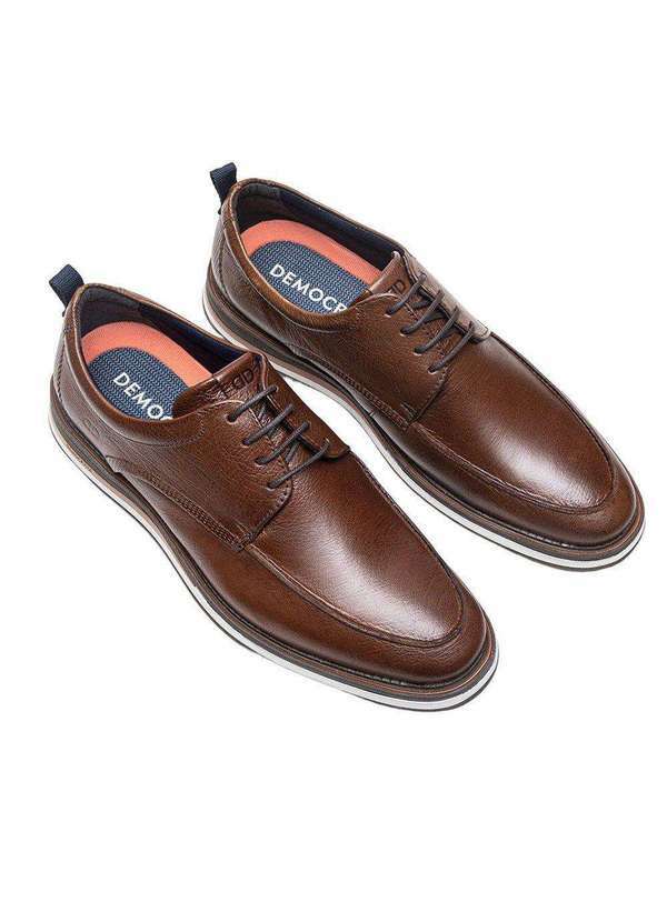 Democrata - Sapato Democrata Metropolitan Masculino Marrom 2
