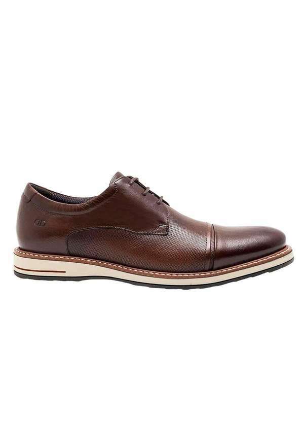 Democrata - Sapato Democrata Metropolitan Oliver Masculino Marrom