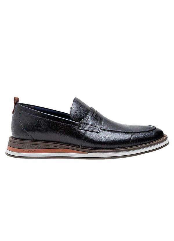 Democrata - Sapato Democrata Metropolitan Type Masculino Preto