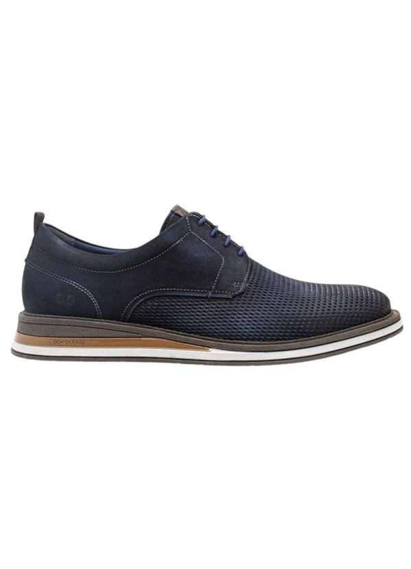 Democrata - Sapato Democrata Metropolitan Type Masculino Azul 1