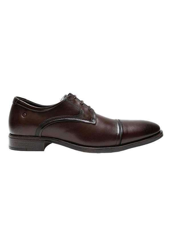 Democrata - Sapato Democrata Smart Comfort Madson Masculino Marrom