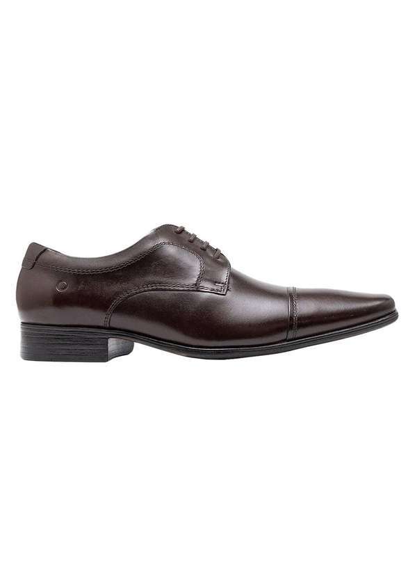Democrata - Sapato Social Democrata Metropolitan Aspen Masculino Marrom