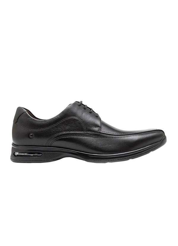 Democrata - Sapato Social Democrata Smart Comfort Air Spot Masculino Preto