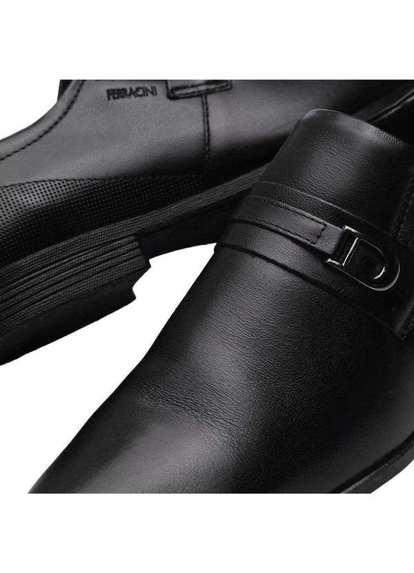Ferracini - Sapato Social Ferracini Liverpool Masculino - Preto 3
