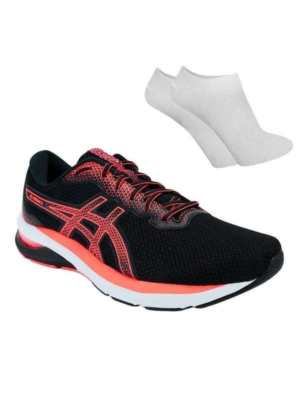 Asics - Kit Tênis Asics Gel-Nagoya 6 Masculino e par de Meia Preto