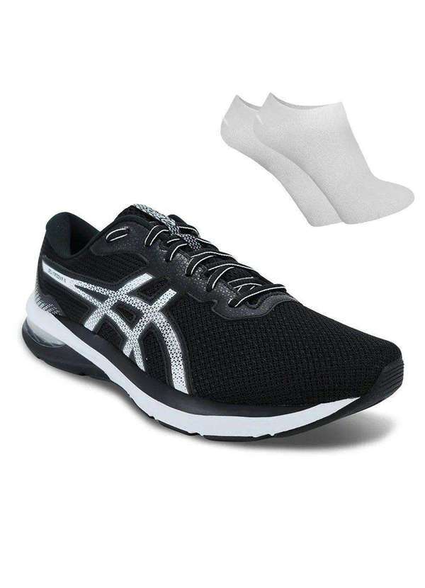 Asics - Kit Tênis Asics Gel-Nagoya 6 Masculino e par de Meia Preto