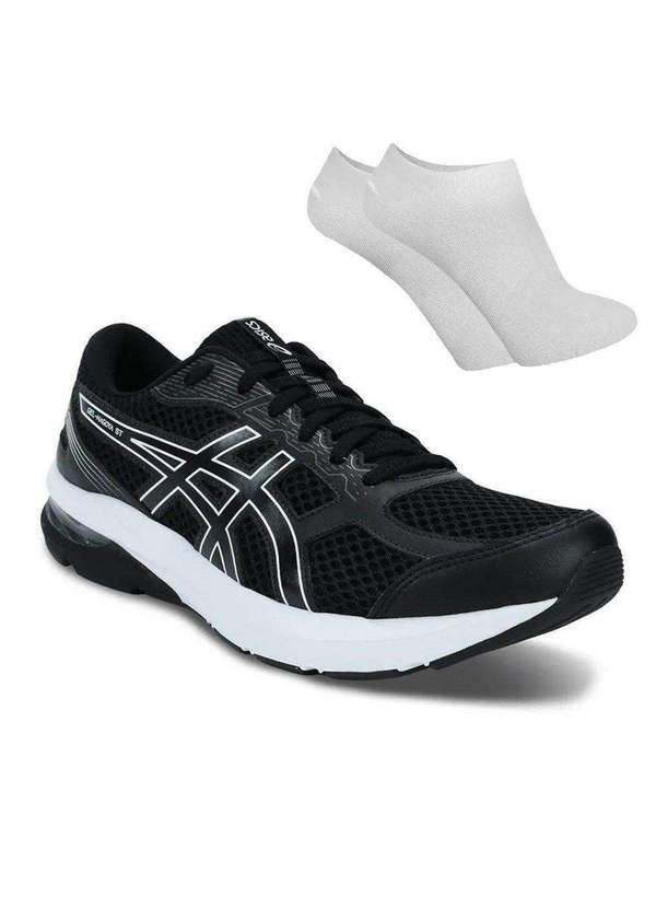 Asics - Kit Tênis Asics Gel-Nagoya St Masculino e par de Meia Preto