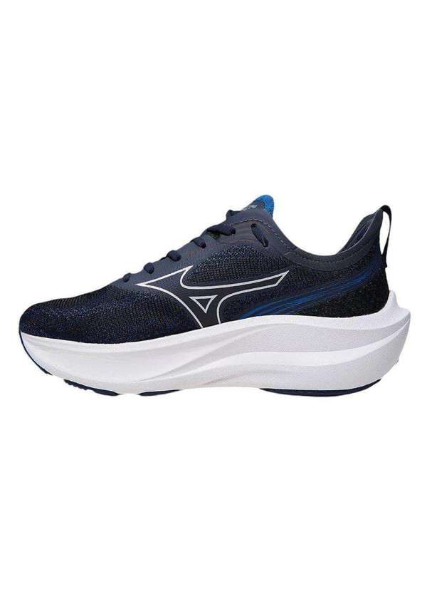 Mizuno - Kit Tênis Mizuno Base One Masculino e par de Meia Azul 2
