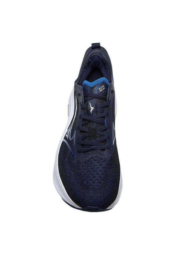 Mizuno - Kit Tênis Mizuno Base One Masculino e par de Meia Azul 3
