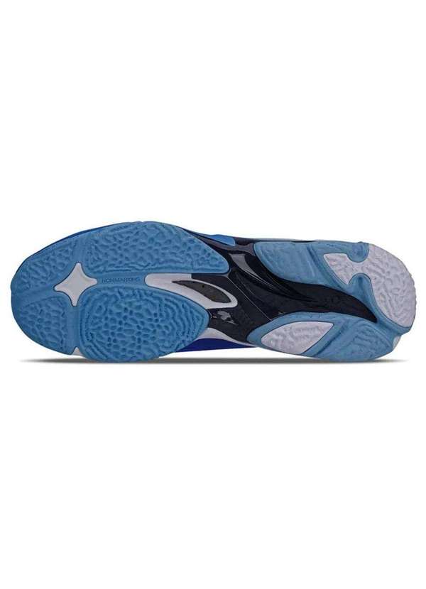 Mizuno - Kit Tênis Mizuno Wave Lightning Z8 Masculino e par de Meia Azul 5
