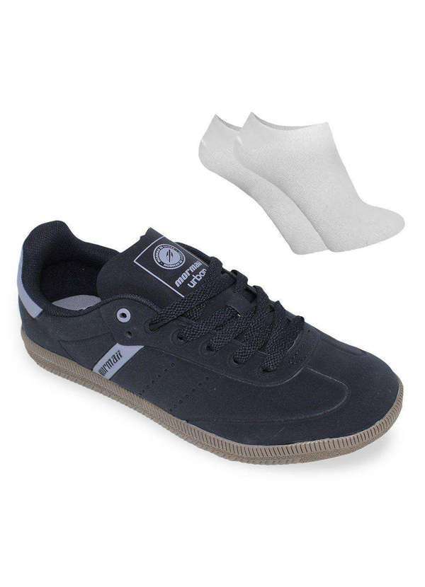 Mormaii - Kit Tênis Mormaii Urban College Masculino e par de Meia - Preto