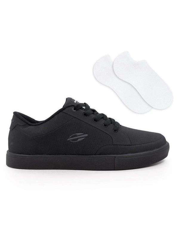 Mormaii - Kit Tênis Mormaii Urban Free Masculino e par de Meia - Preto
