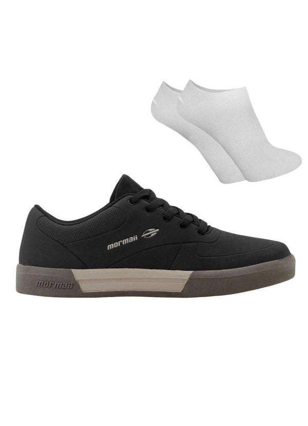 Mormaii - Kit Tênis Mormaii Urban Smash Masculino e par de Meia - Preto