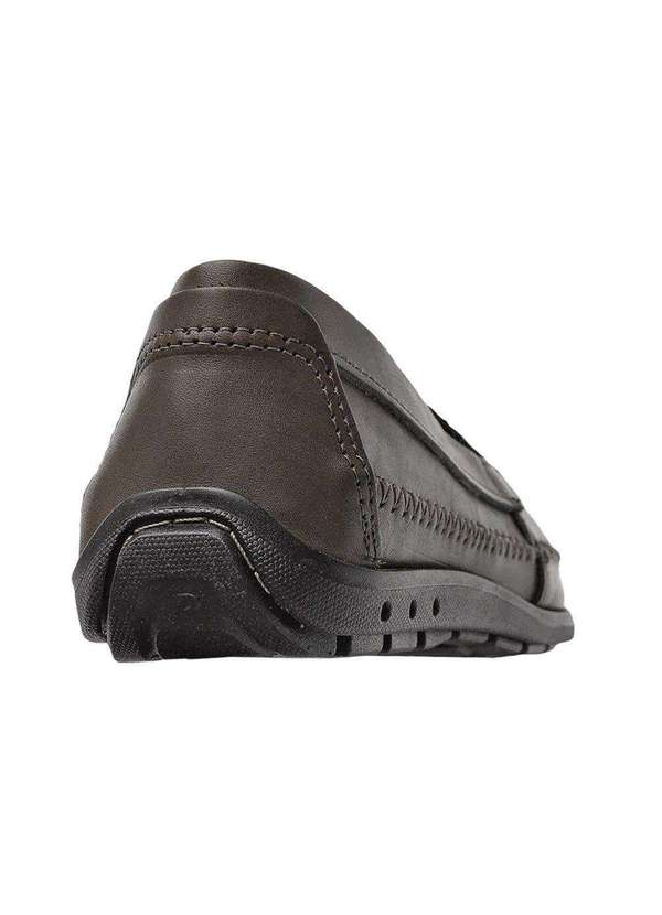 Pegada - Mocassim Pegada Recortes Masculino Marrom 4