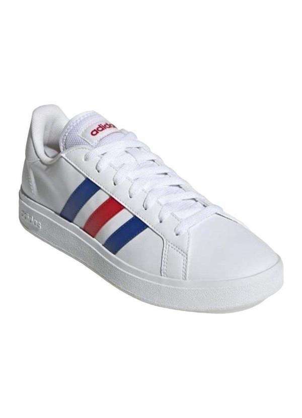 Adidas - Tênis Adidas Grand Court Base 2.0 Masculino Branco
