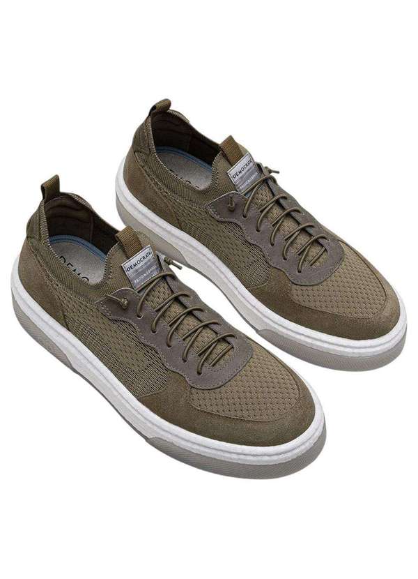 Democrata - Tênis Democrata Beat Pulse Masculino Marrom 2